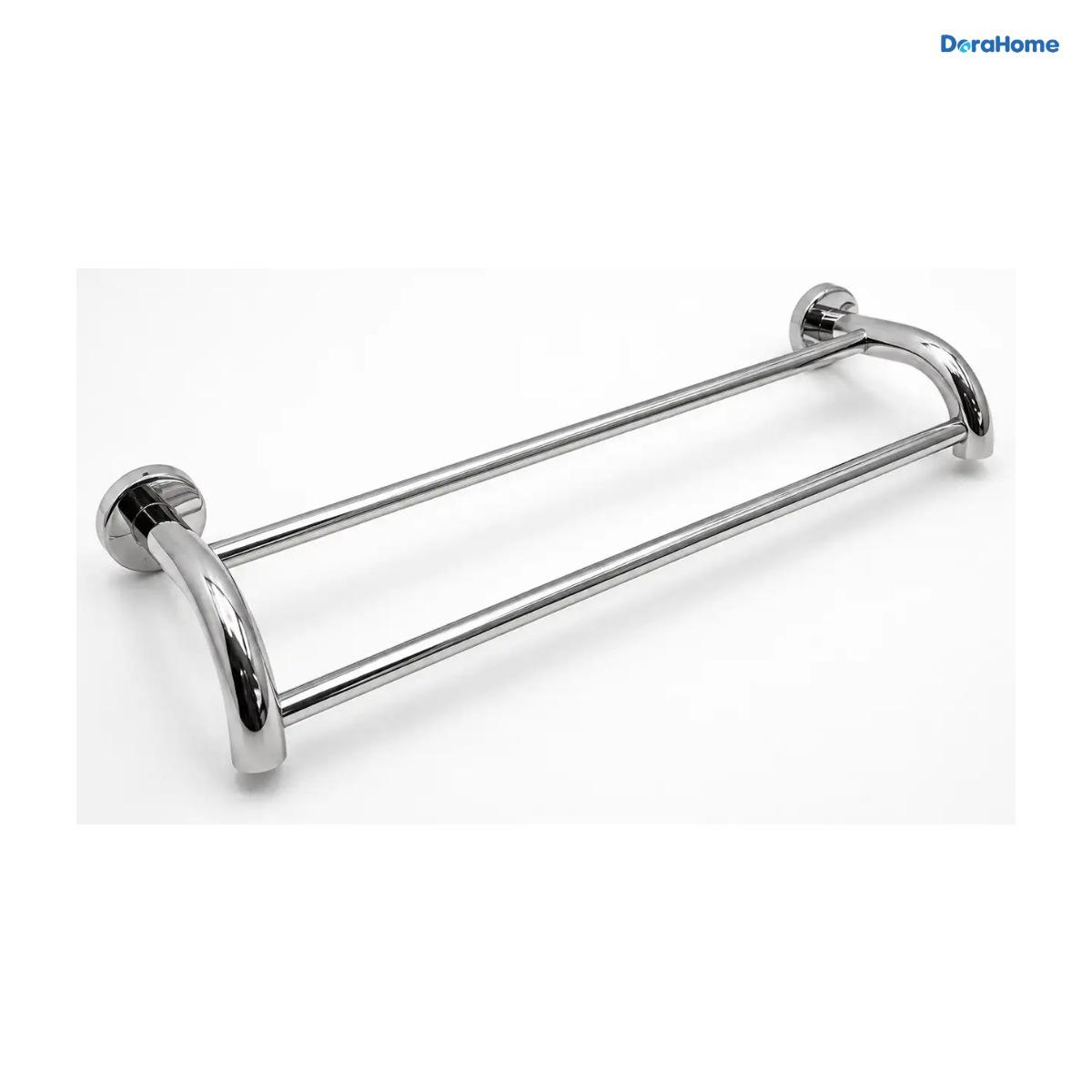 Giá treo khăn đôi Inox SUS304 EUROLIFE EL-B3